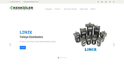 Desktop Screenshot of keskinlerelektronik.com.tr